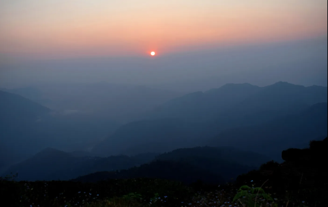 Ahaldara Viewpoint Sunrise Darjeeling