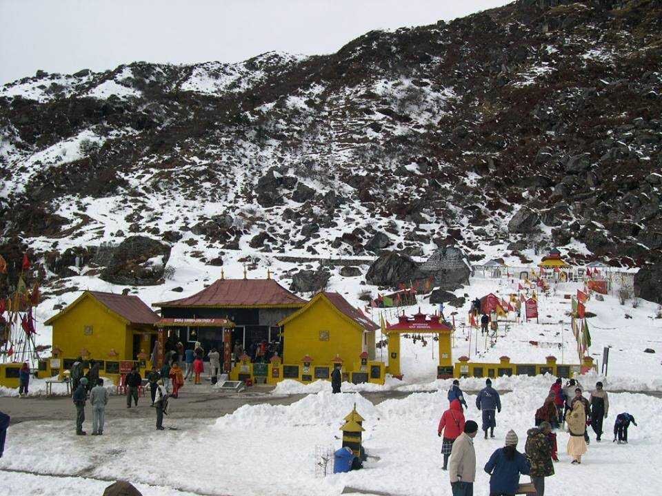 The Old Baba Mandir shrine in East Sikkim