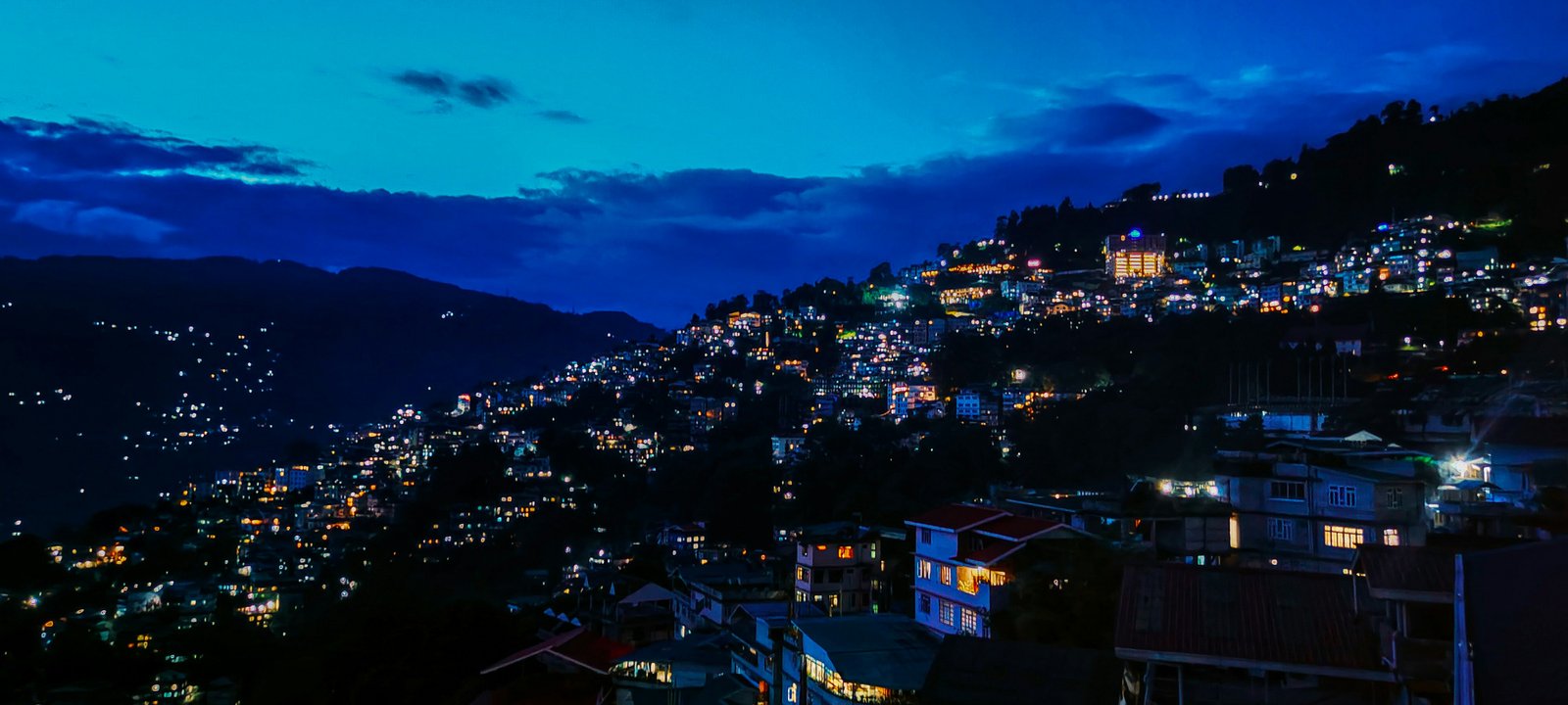 The vibrant city of Gangtok, a major destination for Siliguri car hire