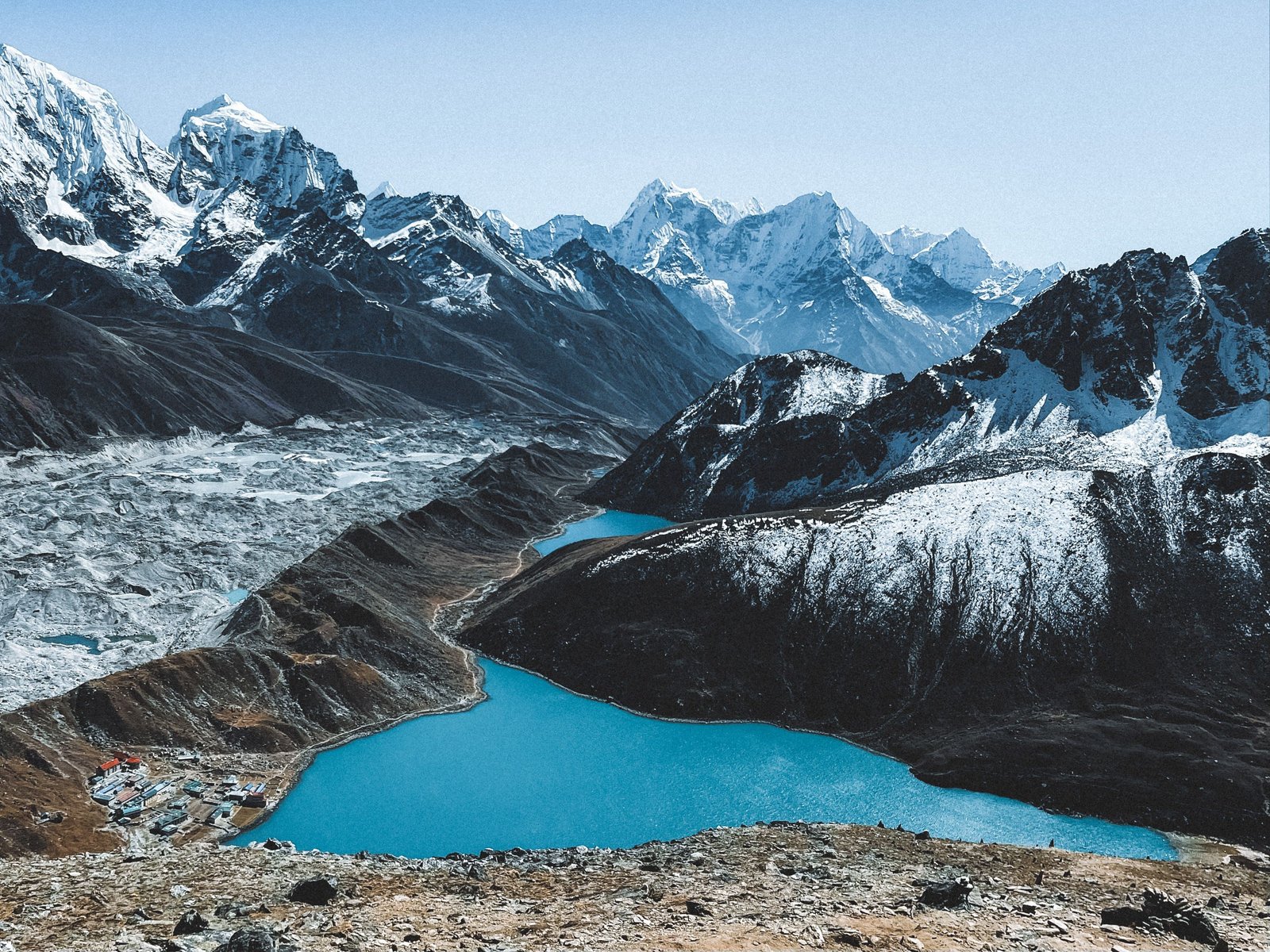 Gokyo Valley glacial lakes