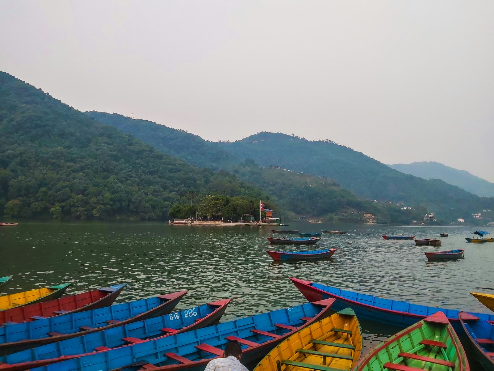 Phewa Lake boating Pokhara