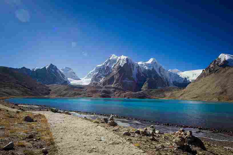 Tsomgo Lake Sikkim - Glacial Lake near Gangtok